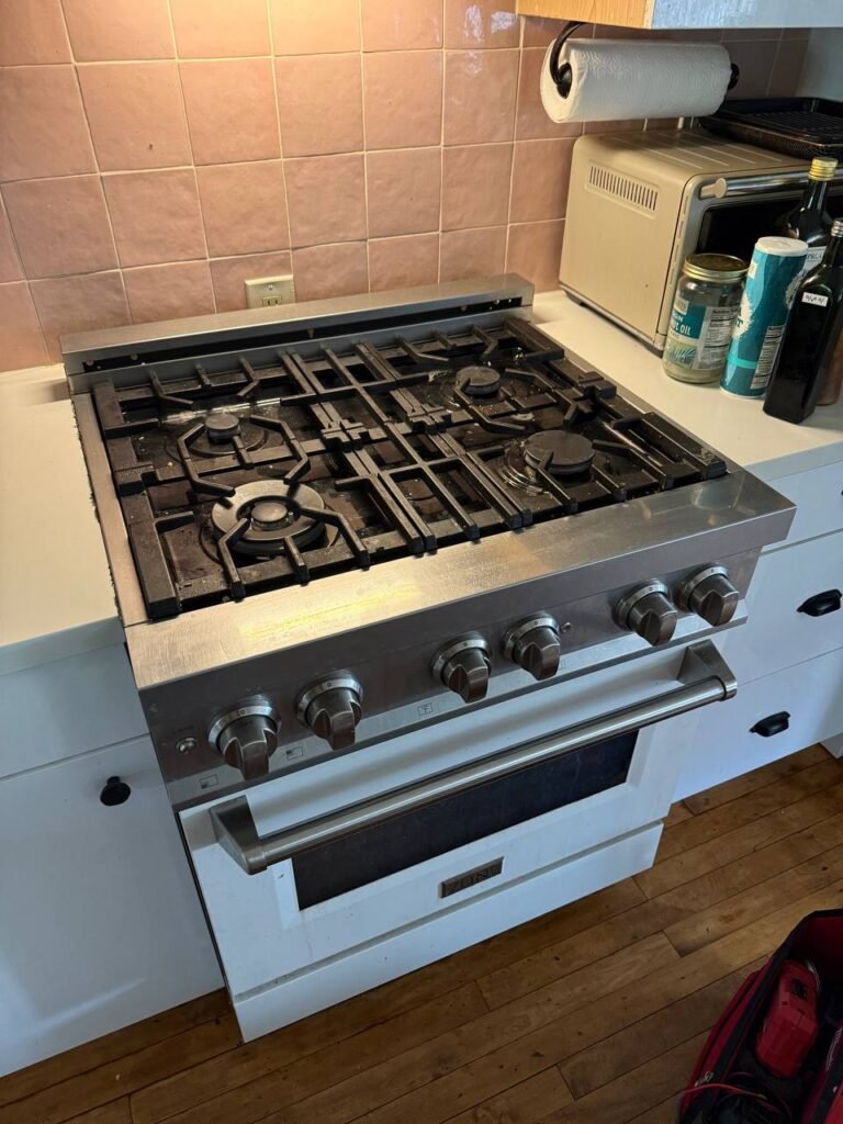 Gas stove burner not igniting repair in Phoenix