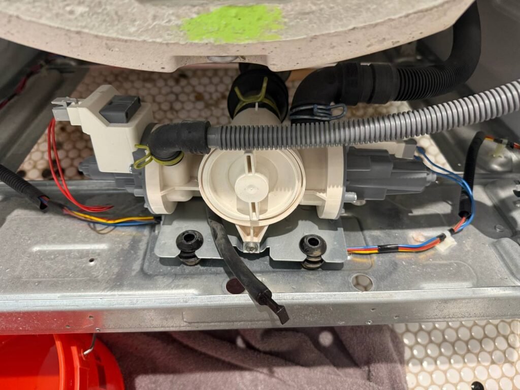Washer leaking from bottom repair in Phoenix