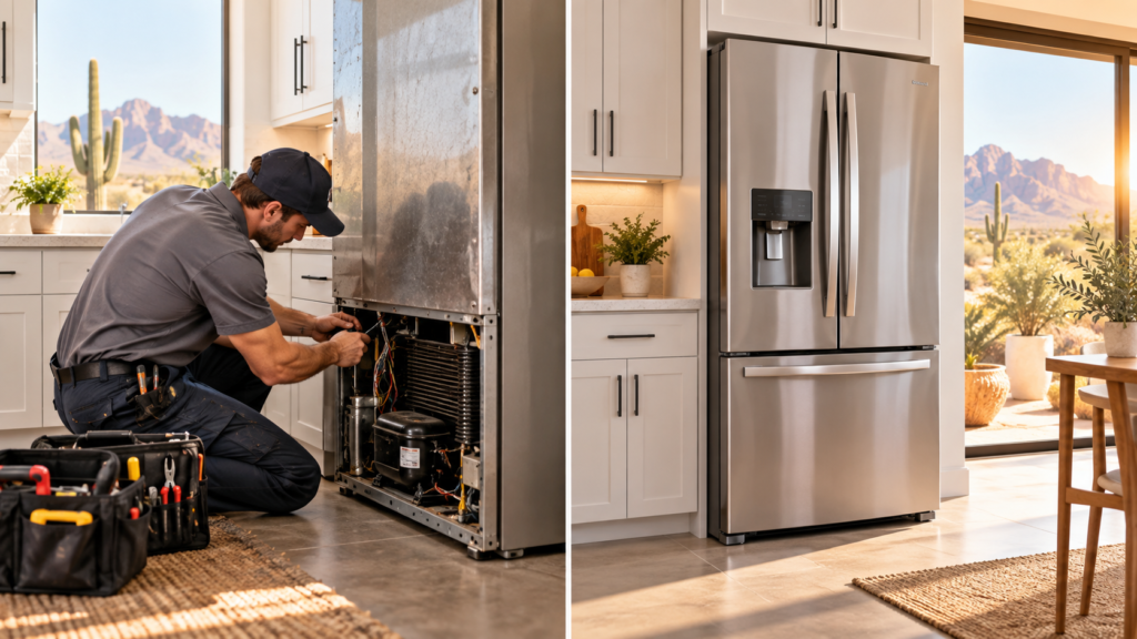 Appliance repair vs replacement in Phoenix